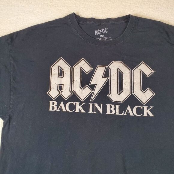 AC/DC and Nirvana Graphic Tees Bundle 2XL - Picture 2 of 14